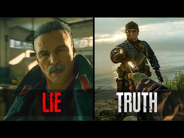 TRUTH VS LIE | GOOD and BAD | ALL ENDINGS - Call of duty Black Ops Cold War