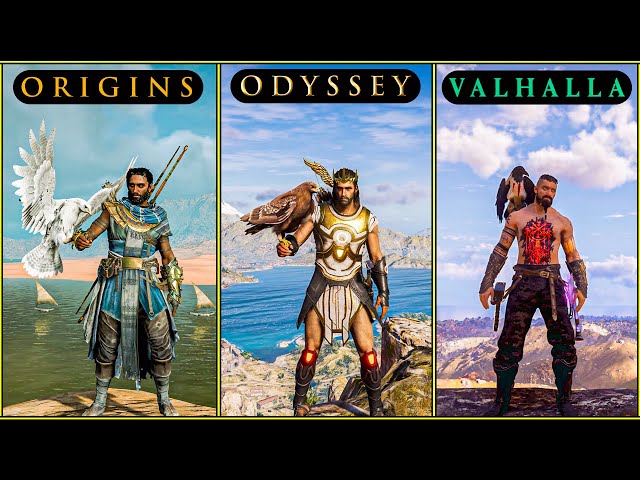 Assassin's Creed Origins vs AC Odyssey vs AC Valhalla - Which Game is Best?
