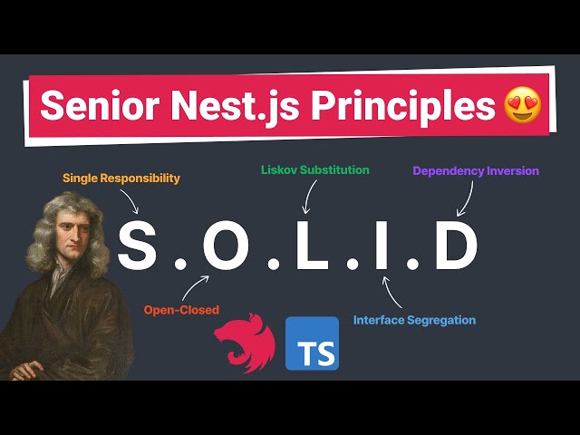The Right way to write Nest.js & Typescript clean-code - SOLID