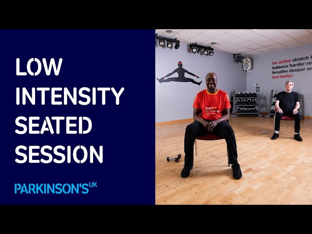 GSST Low Intensity Seated Session | Parkinson's UK |