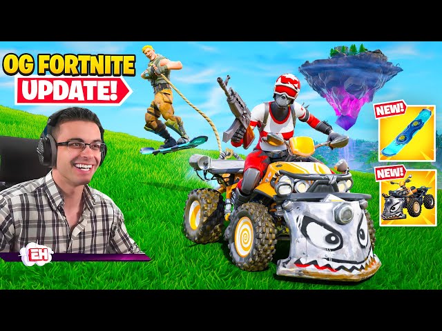 NickEh30 reacts to OG Fortnite update!