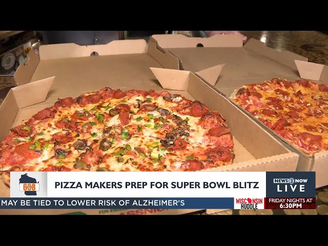 In the 608: Pizza shops prepare for Super Bowl blitz