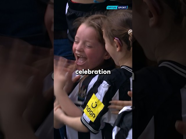 WHOLESOME moment between Dan Burn and young Newcastle fans 🥺 #shorts #PremierLeague