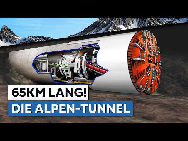 Das 42 Mrd. € Tunnelnetz der Alpen