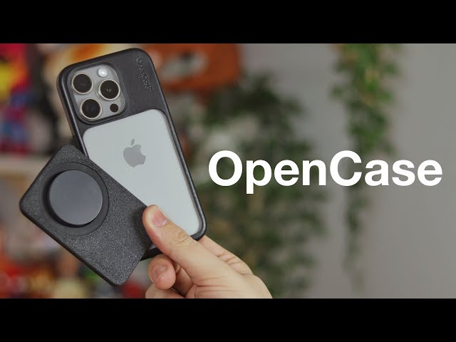 OpenCase iPhone 15 Pro Accessories - MagSafe Perfected?