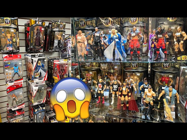 WWE FIGURE HUNT AT INSANE TOY STORE! 2ND CHANCE TOYS!