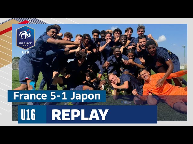 U16 : France-Japon (5-1) en replay !