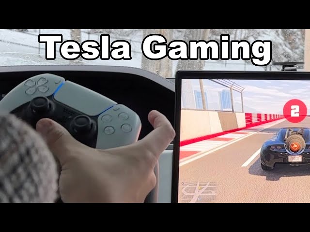 Tesla Model X: Gaming Console on Wheels!