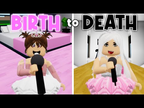 BIRTH To DEATH Of A POPSTAR!! **BROOKHAVEN ROLEPLAY** | JKREW GAMING