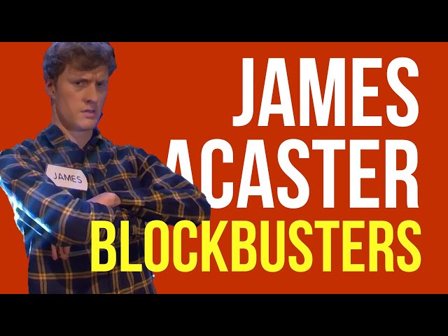 James Acaster on Blockbusters