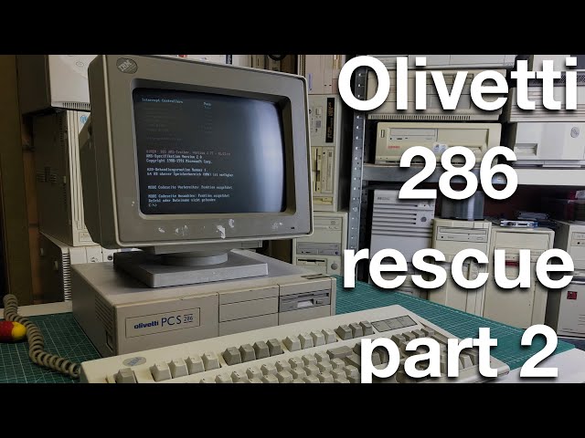 Olivetti PCS 286 Rescue Part 2