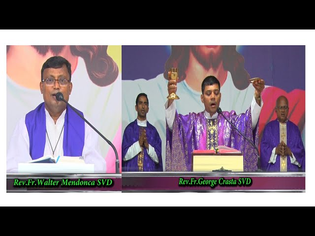 Word of God  & Daily Mass (13-03-2021) by Rev.Fr.Walter & Fr.George SVD at Divine Call Centre Mulki