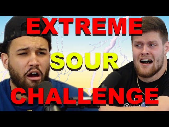 EXTREME SOUR CANDY CHALLENGE-You Should Know Podcast- Episode 69