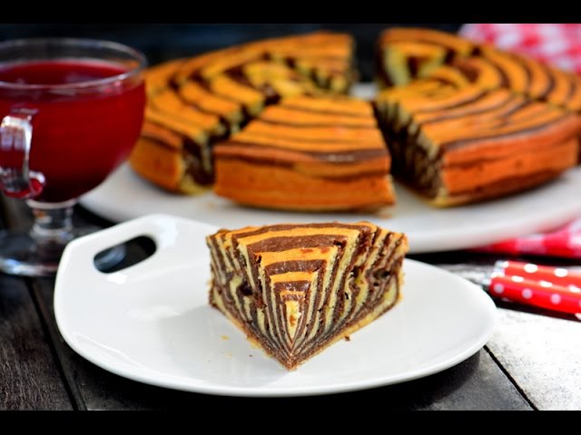 Zebra  Kek  Tarifi ( Lezzet garantili nefis bir kek)