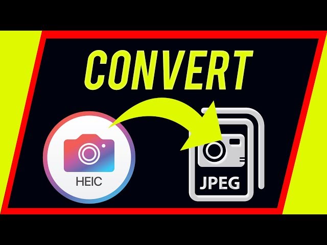 How to convert HEIC or HEIF files to JPEG (Mac or PC)