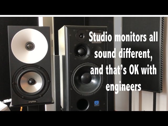 Are studio monitors more accurate than audiophile speakers?