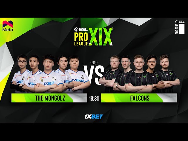 The MongolZ vs Falcons - ESL Pro League S19 - Group stage - MN cast