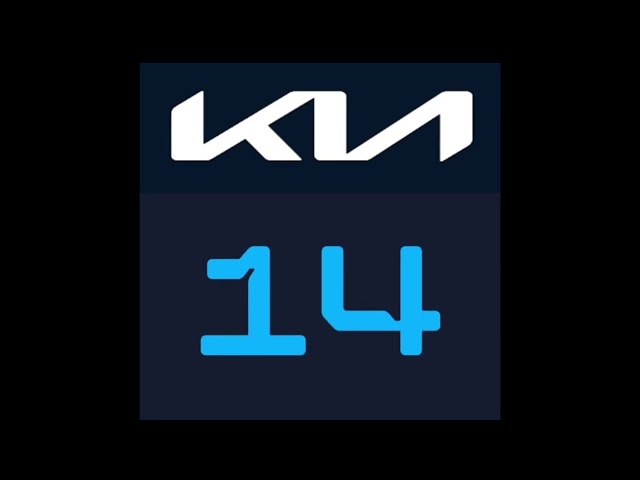 Kia | 2024 ball drop timer/countdown screen CREDIT: @Axel_Official.
