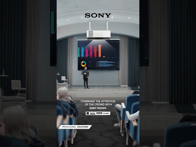 Transform Your Presentations with the Sony FHZ101L Professional Projector #SonyProfessionalSolutions