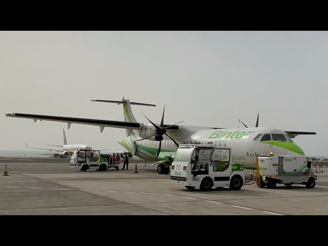 TRIP REPORT | Volamos en el viejito de Binter | Tenerife Sur-Lanzarote (vía Gran Canaria) | ATR 72