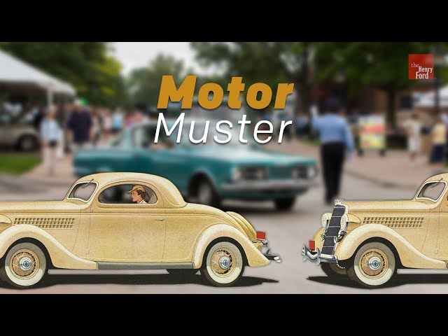 Motor Muster Vintage Auto Show at The Henry Ford 2018