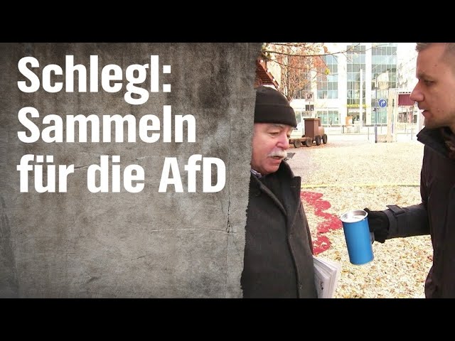 Schlegl in Aktion: Spendensammeln für die AfD | extra 3 | NDR