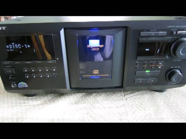 Sony MegaStorage CDP-CX455 400 CD Changer