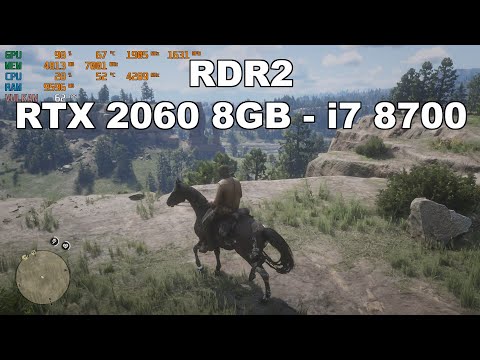RTX 2060 SUPER 8 GB & i7 8700 - Benchmarks & Live Gameplay - 1080p