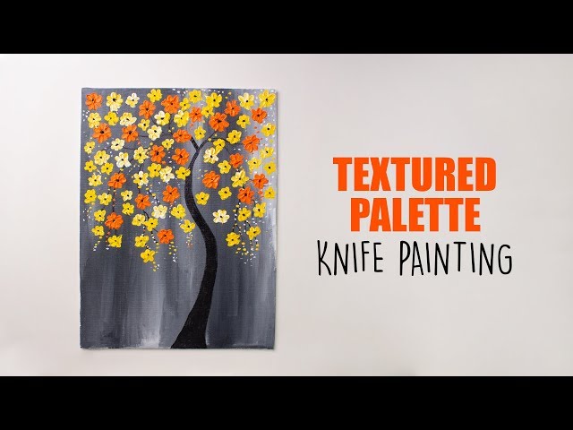 Textured Palette Knife Painting | Home Decor