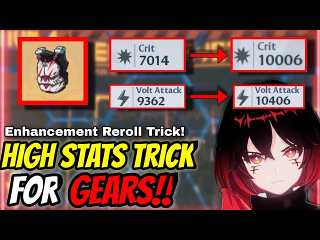 Tower of Fantasy GEAR ENHANCEMENT TRICK!! Get HIGH STATS with this TRICK!!!