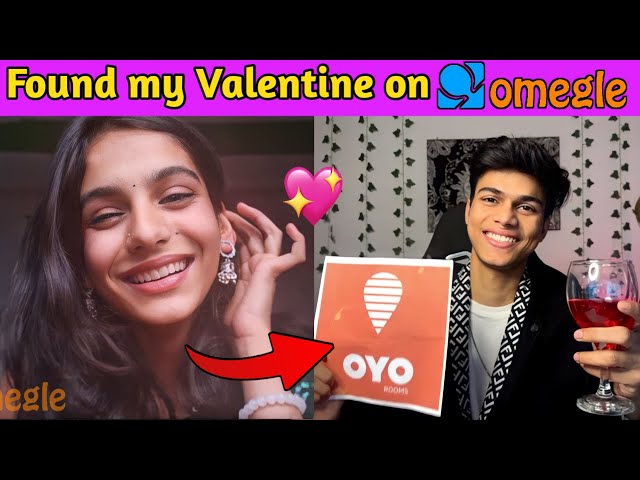 Proposing My Valentine on Omegle To Real Life 😍