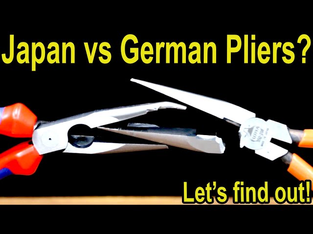 Japan vs German Pliers (LONG NOSE)? Knipex, Vampliers, Klein, Fujiya, Irwin, Kobalt Needle Nose