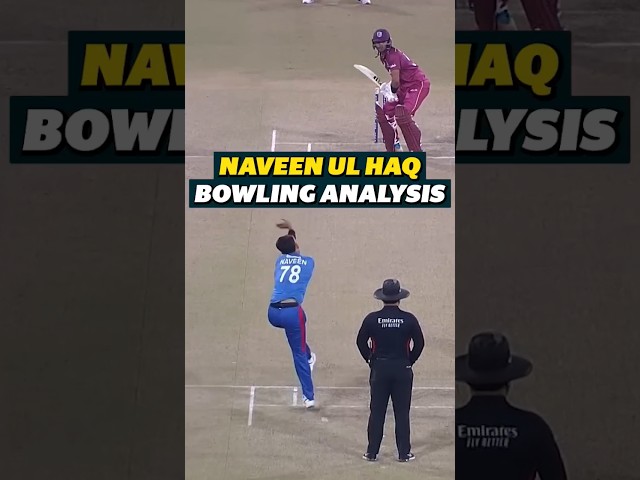 Naveen UL haq Bowling Action Analysis❗️#Naveenvskohli