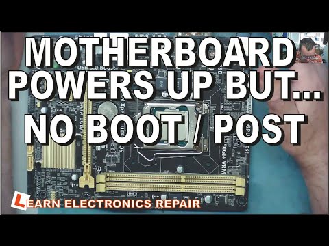 Desktop Motherboard Starts / Powers on but does not boot / POST No boot No beeps/bleeps  LER #178