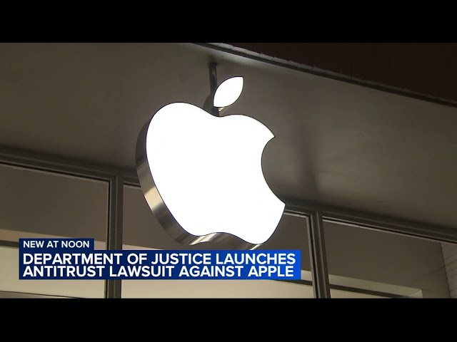 Apple sued by Biden administration in a landmark antitrust lawsuit