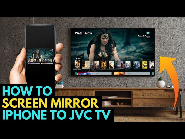 How To Screen Mirror iPhone to a JVC TV