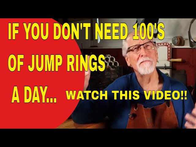 MAKING JUMP RINGS: NO EXPENSIVE TOOLS!