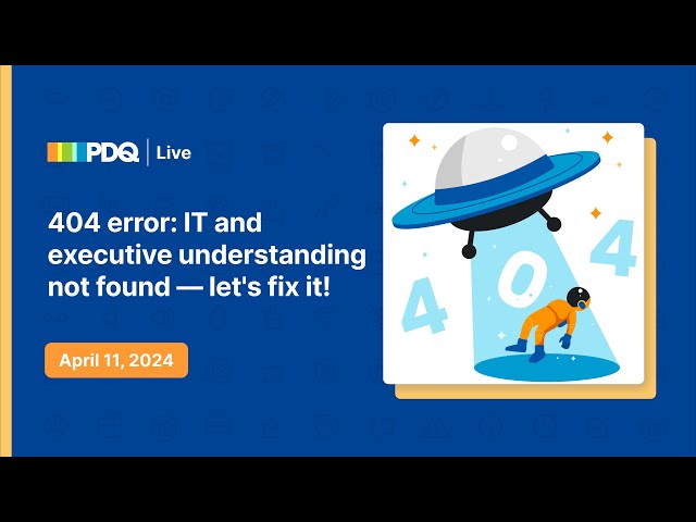 🔴404 error: IT and executive understanding not found — let's fix it!