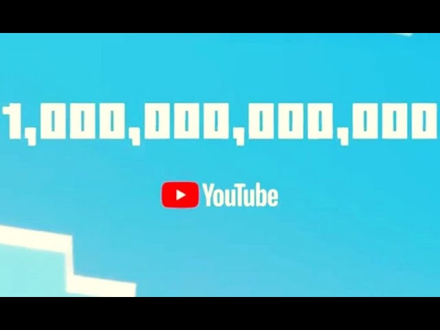 YouTube Celebrates - One Trillion Minecraft Views on YouTube and Counting!