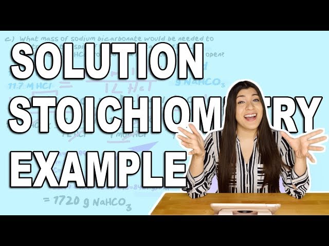 Molarity, Solution Stoichiometry and Dilution Problem