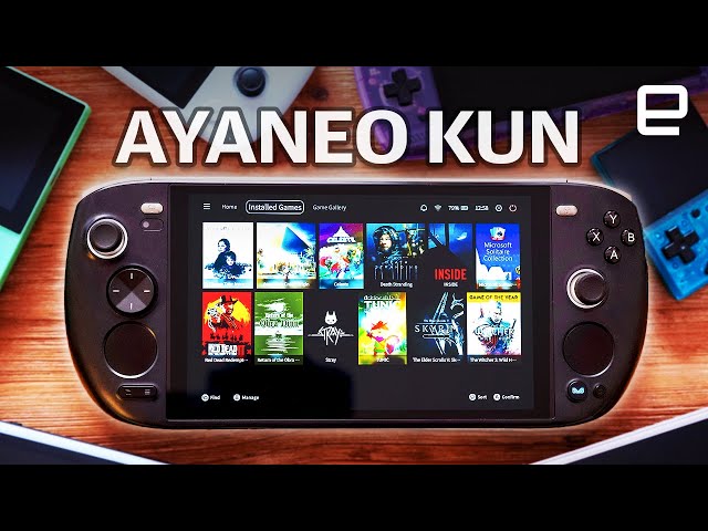 Ayaneo Kun hands-on: The most decadent handheld PC yet