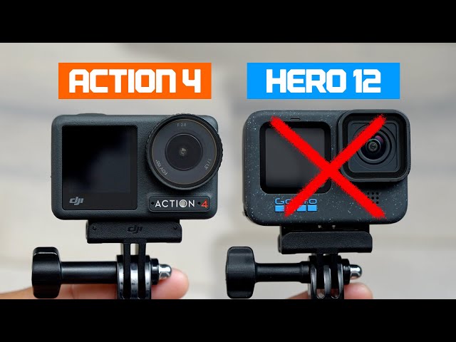 IS IT OVER? DJI Osmo Action 4 vs GoPro Hero 12 Ultimate Comparison