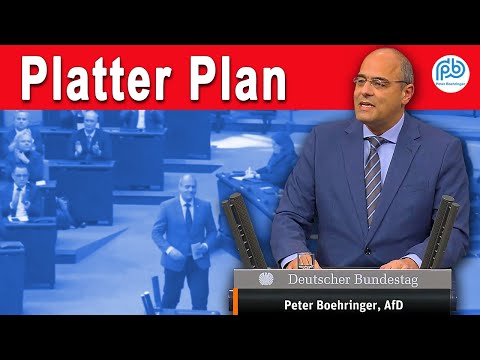 Boehringer im Bundestag - Redebeiträge im Plenum