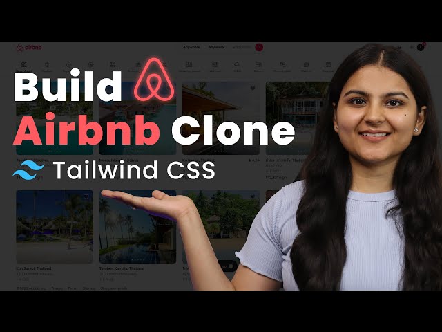 Building Airbnb Clone for Beginners | Tailwind CSS