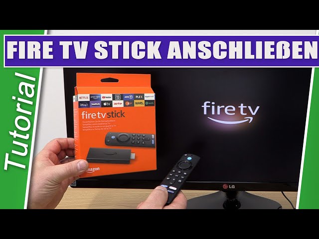 Amazon Fire TV Stick anschließen - Amazon Fire TV einrichten