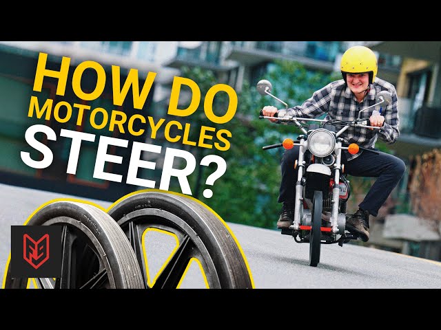 Can a Flat-Tread Motorcycle Turn? How Motorbikes Steer