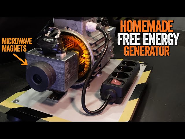 Amazing 10Kw Free Energy Generator with Microwave Parts