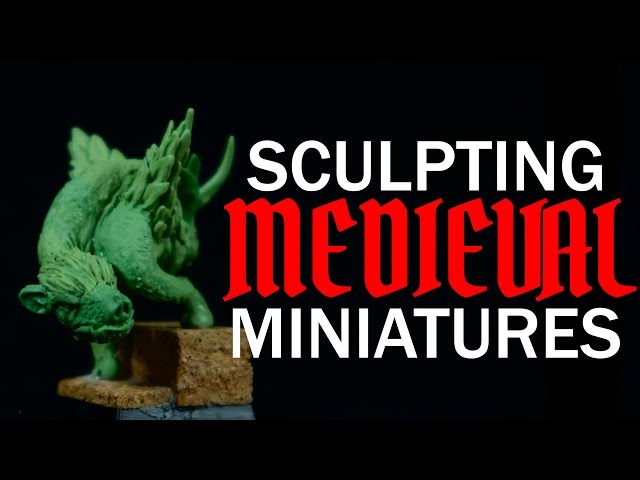 Making Medieval Miniatures (With Friends!)