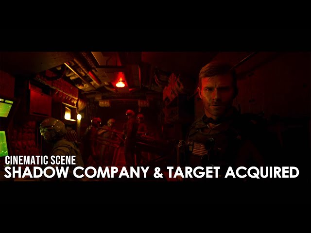 Shadow Company AC-130 - Call of Duty: Modern Warfare 2 "Shadow Company & Target Acquired" Cutscene