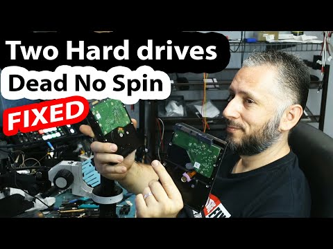 Hard drives 4TB & 6TB not spinning no power motherboard Repair